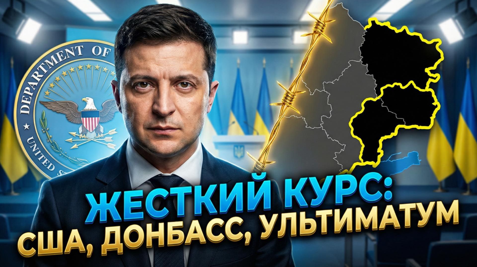 ⚡Алекс Меркурис | Тройной фронт Зеленского: Союз с США, жёсткость по Донбассу и давление на ЕС