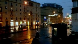 Утро. Оттепель в середине декабря.