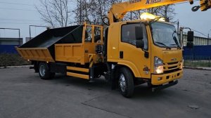 ИСУЗУ самосвал с КМУ работа 2025-12-08 16-05-30