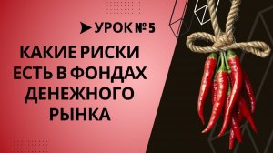 Урок №5. Риски фондов ликвидности – будьте осторожны!