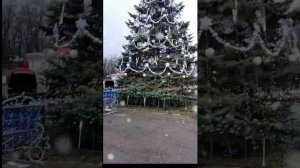 Брянка. Елочка 2025-2026 / Новые инсталляции / Вандализм это беда....