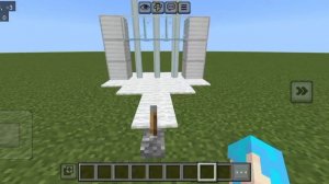 Simple laser door (простая лазерная дверь в майнкрафт)