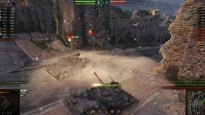 Мир танков. ХИММЕЛЬСДОРФ. Полигон. Бой на Об.140. Взял 2 фрага. Победа.