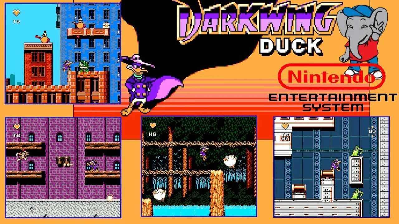 Прохождение игры / Чёрный Плащ / Dendy