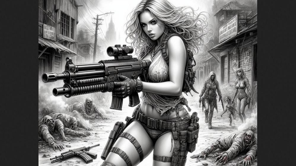 Выживание Жадного Обнулятора Печальки Ехидны - GTA San Andreas - Zombie Apocalypse (1)