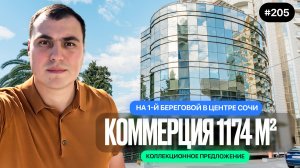 Коммерческое здание в центре Сочи у моря на 1-й береговой | купить торговый центр