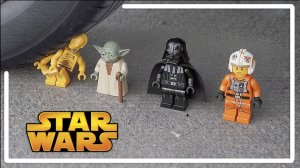 Мультики для детей. Давим большим колесом яркие игрушки. Мультики залипалки для малышни