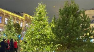 🌟 Новая атмосфера Москвы: рождественские огни по всему городу – ночь 2025! ❄️