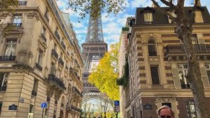 Франция. Осенняя прогулка по парижским улицам