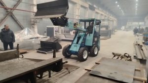 Отгрузка минипогрузчика