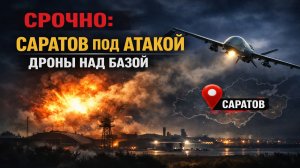 СРОЧНО: Атака дронов по базе ВКС и НПЗ под Саратовом — что известно