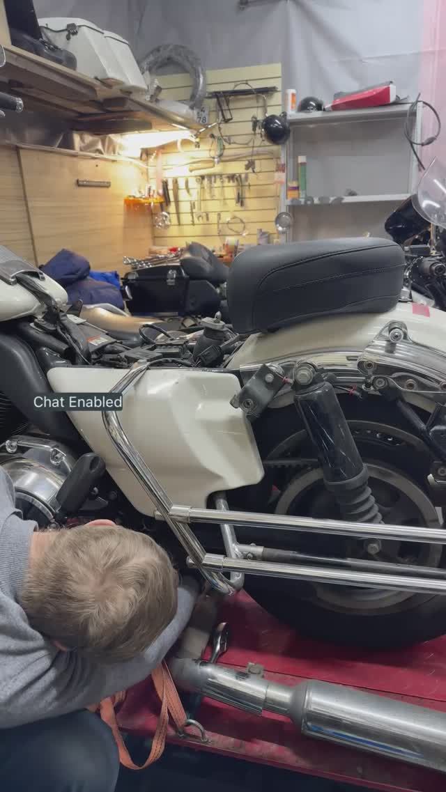 Гараж Harley Road King Police 2011 103 inch