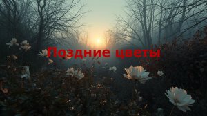 Поздние цветы