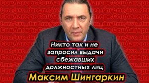 Почему никто не запросил выдачи сбежавших владельцев акций российчких компаний - Максим Шингаркин