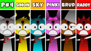 ФАЗА 4💥: SIMON VS SKY VS PINKI VS BRUD VS RADDY VS DURPLE🎭⚔️ КТО ВЫЖИВЕТ?🌪️🔥