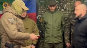 Апти Алаудинов "АХМАТ". Награждение отличившихся бойцов