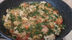 Быстрый ужин на скорую руку. Готовим куриное филе с овощами. БЫСТРО и ОЧЕНЬ ВКУСНО !!!