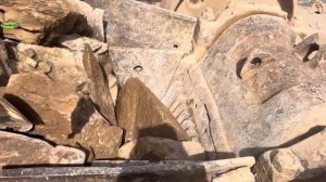 Строительство. дробление щебёнки