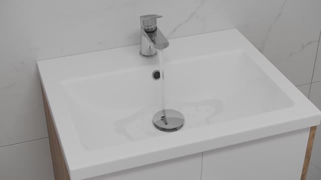 Смеситель для раковины CITY хром от Cersanit (Арт. A68402)