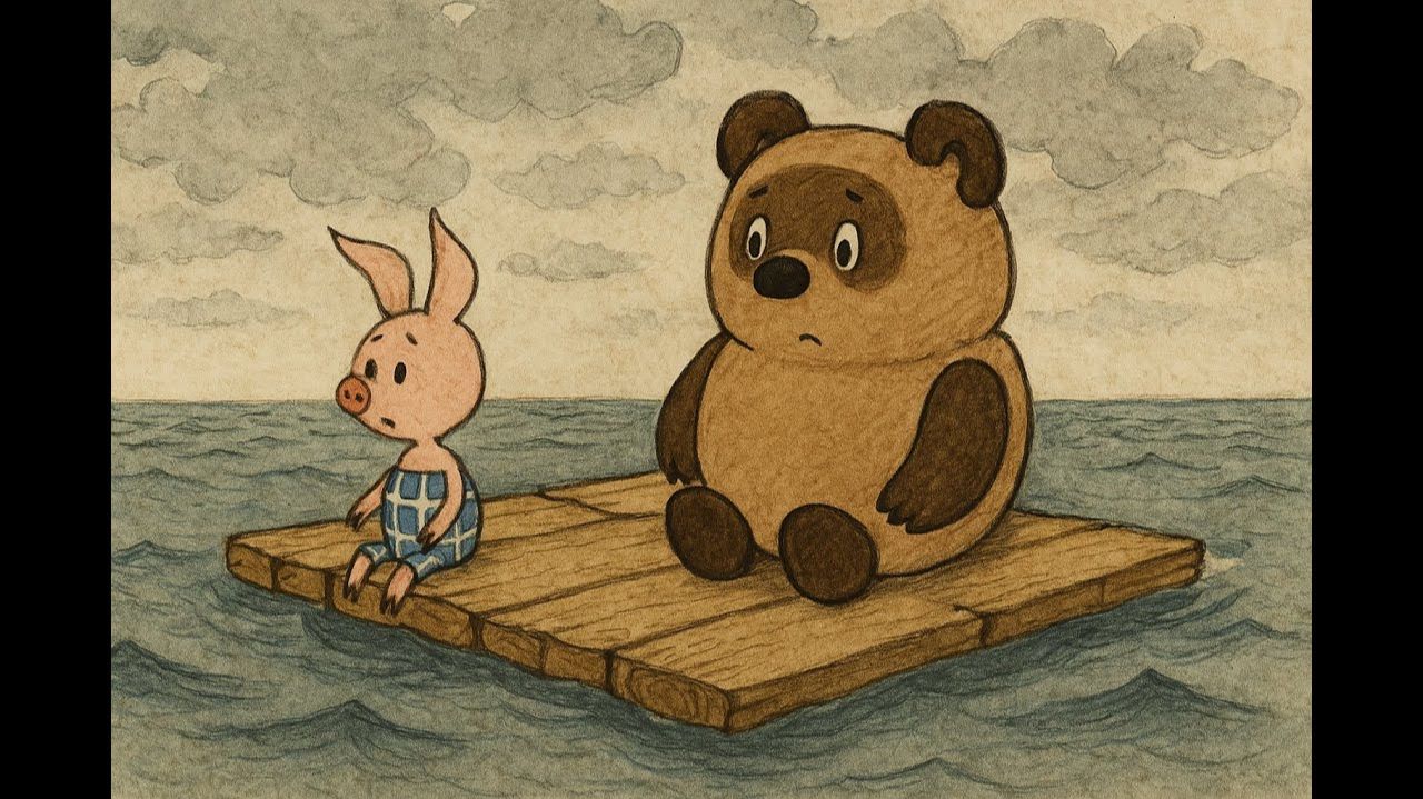 Винни-Пух поет Штиль Арии