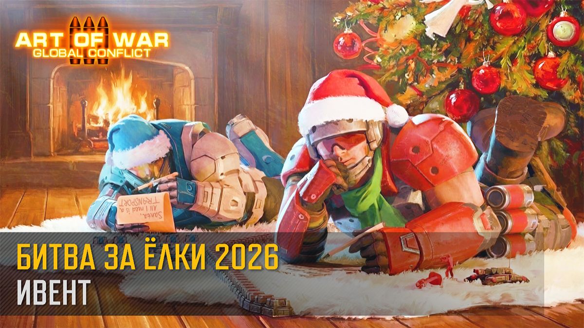 Новогоднее событие «Битва за Ёлки» (Art of War 3 RTS) смотреть онлайн