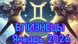 БЛИЗНЕЦЫ ♊ Январь 2026 года. Гороскоп и Расклад Таро