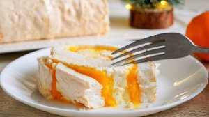 Готовим Воздушный ДЕСЕРТ - РУЛЕТ С МАНДАРИНАМИ на праздничный стол