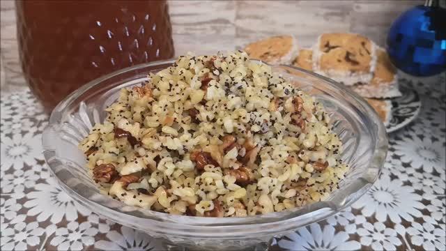 Кутья на Рождество с булгуром маком, медом и орехами. Рецепт УЗВАРА. Рождественская кутья рецепт смотреть онлайн