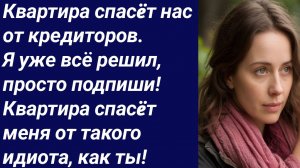 Истории со Смыслом/Квартира спасëт нас от кредиторов.  Я уже всё решил.../Жизненные истории.
