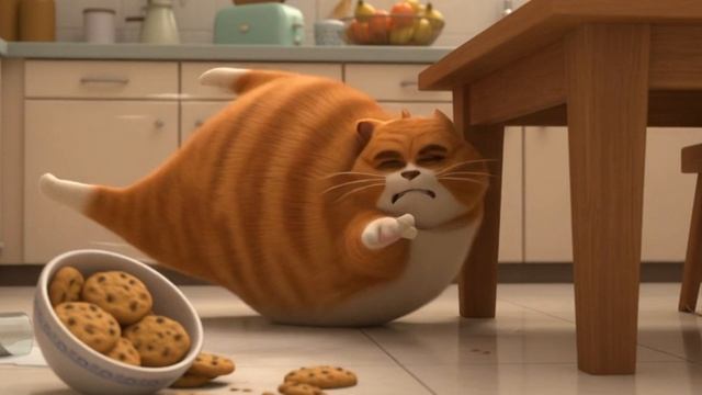 Погоня. Рыжий кот и мышка. Смотреть мультфильм про кошек Мультики детям. Смотреть мультики онлайн