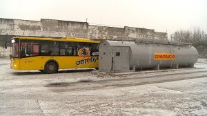 (Рыбинск-40) НА ПАТП-1 СВОЯ ЗАПРАВОЧНАЯ СТАНЦИЯ