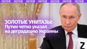 По «золотым унитазам» видно, что Украина разваливается — Путин