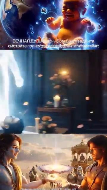 ВЕЧНАЯ ДУША Песнь Бога Бхагавад Гита смотрите полностью на YouTube KrishnaVrindavanArt