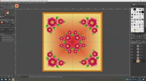 Мастер-класс по компьютерной графике «Мамин платок»
