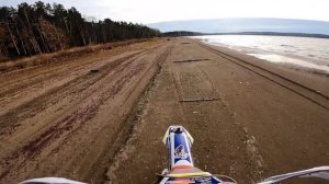 Эндуро берег Верхнемакаровcкого