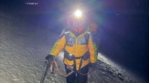 Восхождение на пик Орисаба группы Клуба 7 Вершин «Перспективные оптимисты" - фрагмент ночного выхода