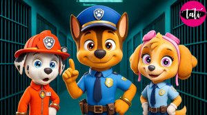 Щенячий патруль и Маршалл. Залипательное видео. Мультфильм для детей и малышей. Анимация