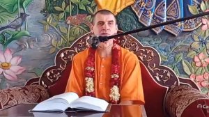 Главное задача на жизнь – развить вкус к воспеванию Святых Имен Бога, ставит цель ЕМ Вальмики прабху