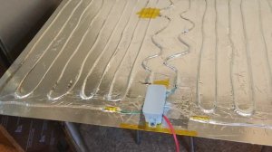 Обогреватель из металла ,с греющим кабелем. Часть 2