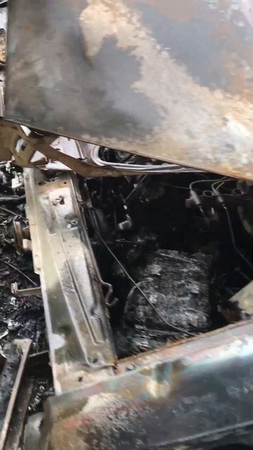 Остатки после пожара машины в Кемерово смотреть онлайн