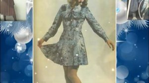 Праздничные новогодние платья 1970-1980-х