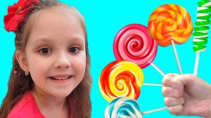 Лиза с папой и их забавная история с конфетами / Волшебный душ / Монстр под кроватью и другие видео