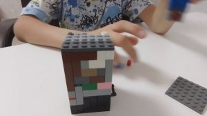 мини туториал на на Лего автомат с газировкой