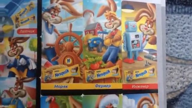 Коллекционирование. Мои наклейки Nesquik. 4 смотреть онлайн
