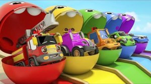 Шалтай-Болтай + Старый Макдональд — Разноцветные яйца и раскрашенный автобус — Детские  песенки