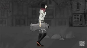 Микаса Аккерман, Фалько против Титана-зверя, Зик Йегер.