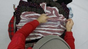 40971 Блузки, туники, 3пак, , секонд (cream) оптом