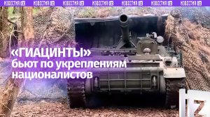 «Гиацинт-С» прошелся точными артударами по укреплениям ВСУ