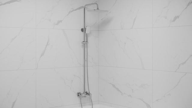 Душевая система CITY хром от Cersanit (Арт. A68394)