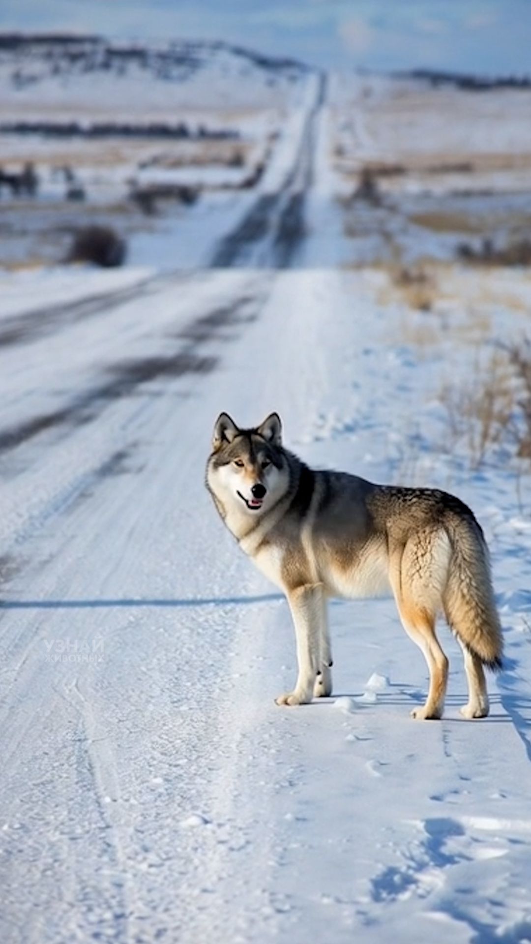 Что делать, если зимой встретил волка? смотреть онлайн